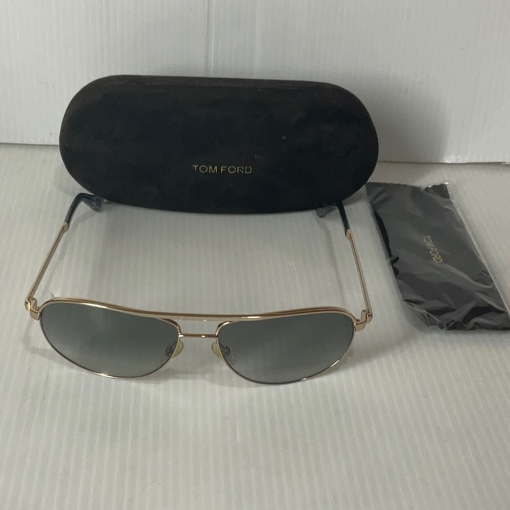 Tom ford men sunglasses tf 143 28B grey lenses made in Italy